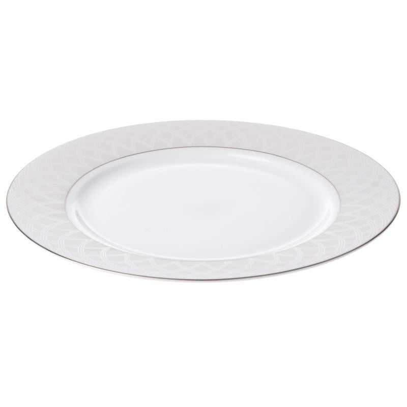 Тарілка кругла Lora NP94 порцеляна Білий (H15-074)