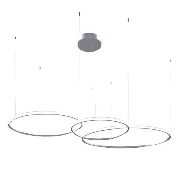 Люстра Kloodi KD-RG MULTI UP 800/1000/1200 3K WH Ring Giza Multi Up 180 Вт 8300 лм 3000K