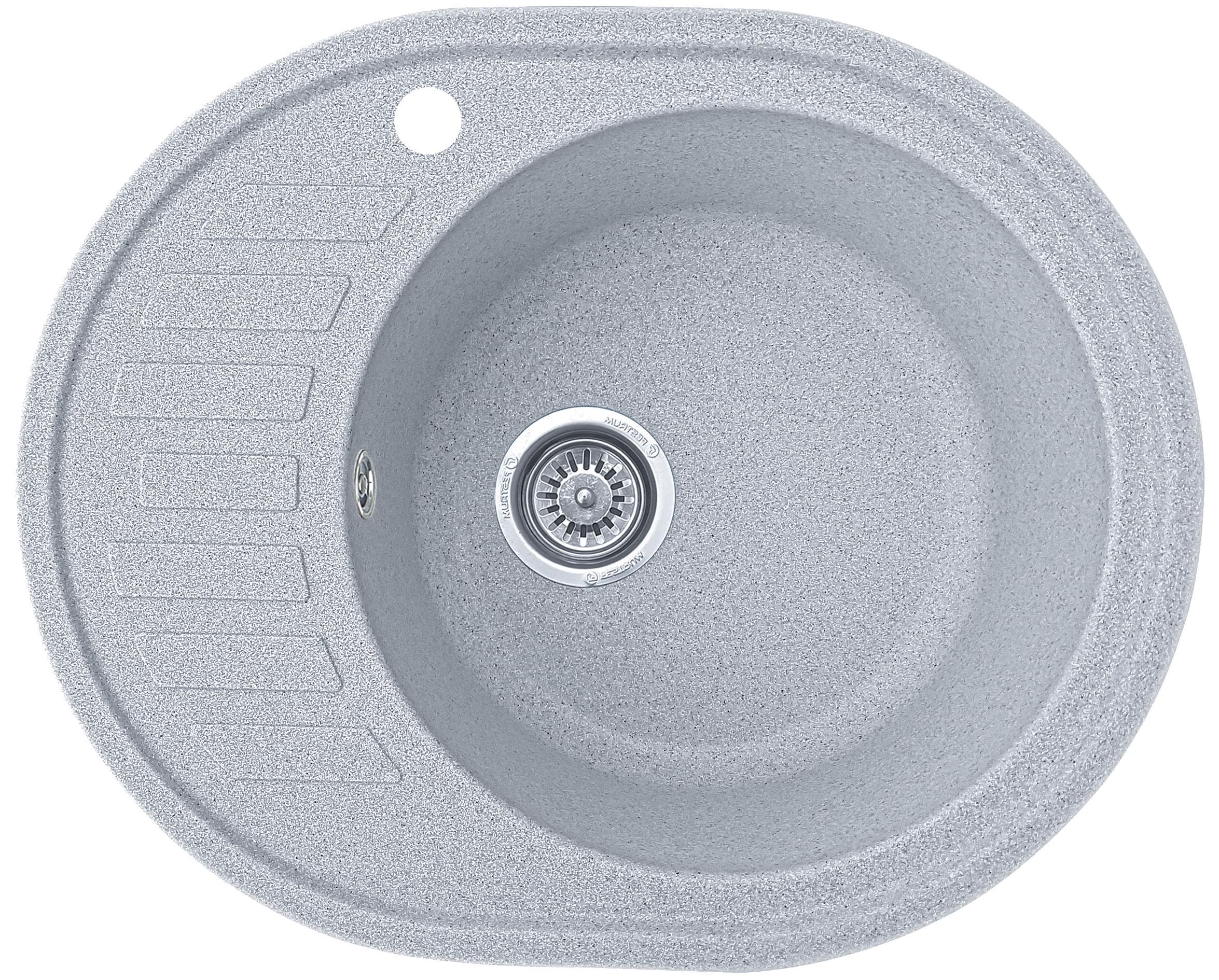 Мойка кухонная EcoLine EL23L 620x500 мм Серый