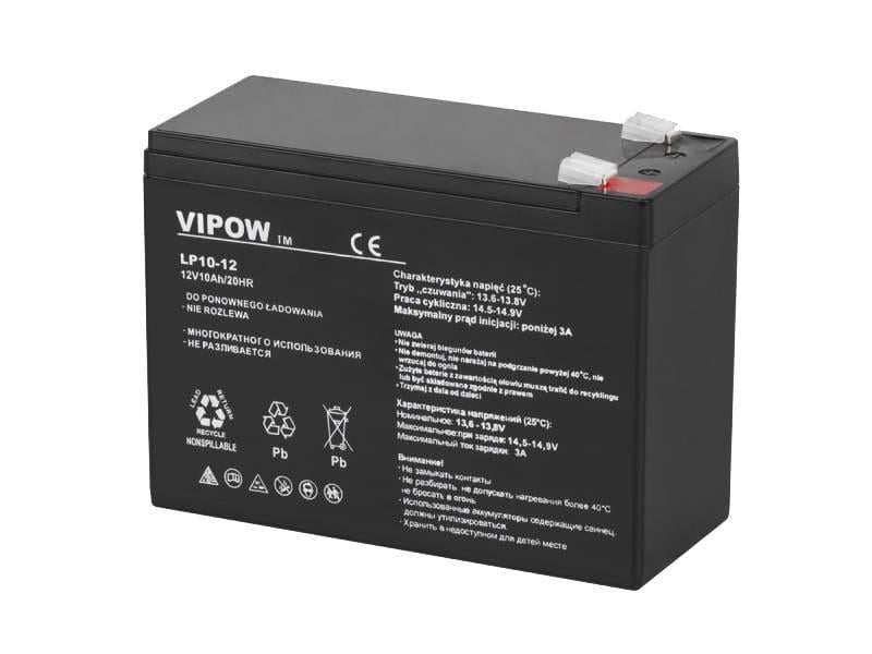 Аккумулятор гелевый Vipow 12V 10Ah (BAT0215) Аккумулятор гелевый Vipow 12V 10Ah (BAT0215)