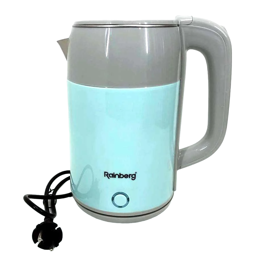 Електрочайник дисковий Rainberg RB-2244 2000 Вт 2 л Блакитний (ws18559-1) Електрочайник дисковий Rainberg RB-2244 2000 Вт 2 л Блакитний (ws18559-1)