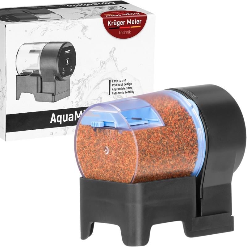 Кормушка Kruger Meier AquaMinio 250 автоматическая с двумя камерами питанием от батареек (KM-AK01S) Кормушка Kruger Meier AquaMinio 250 автоматическая с двумя камерами питанием от батареек (KM-AK01S)