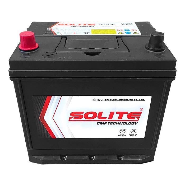 Аккумулятор автомобильный Solite 6СТ-65Ah ASIA Аз 550А/CCA 75D23R (164419) - фото 2 Аккумулятор автомобильный Solite 6СТ-65Ah ASIA Аз 550А/CCA 75D23R (164419) - фото 2