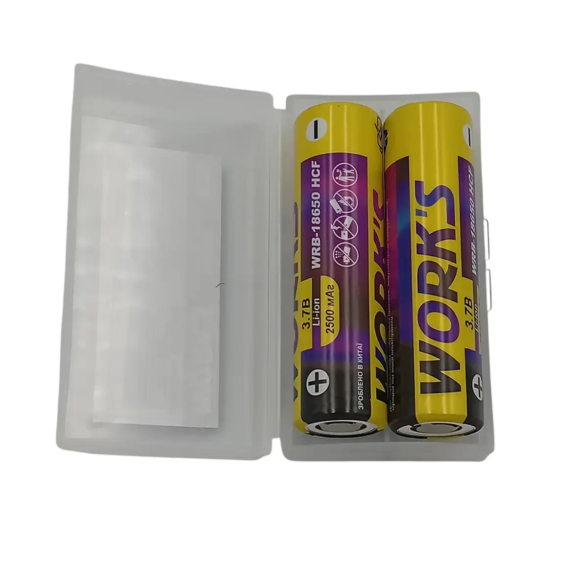 Аккумулятор Works Li-ion WRB-18650 HCF 2500 mAh (3019638768)