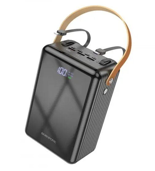 Повербанк з ліхтариком Borofone l3USB/2Type-C/Lightning/QC 80000 mАh (29669954)