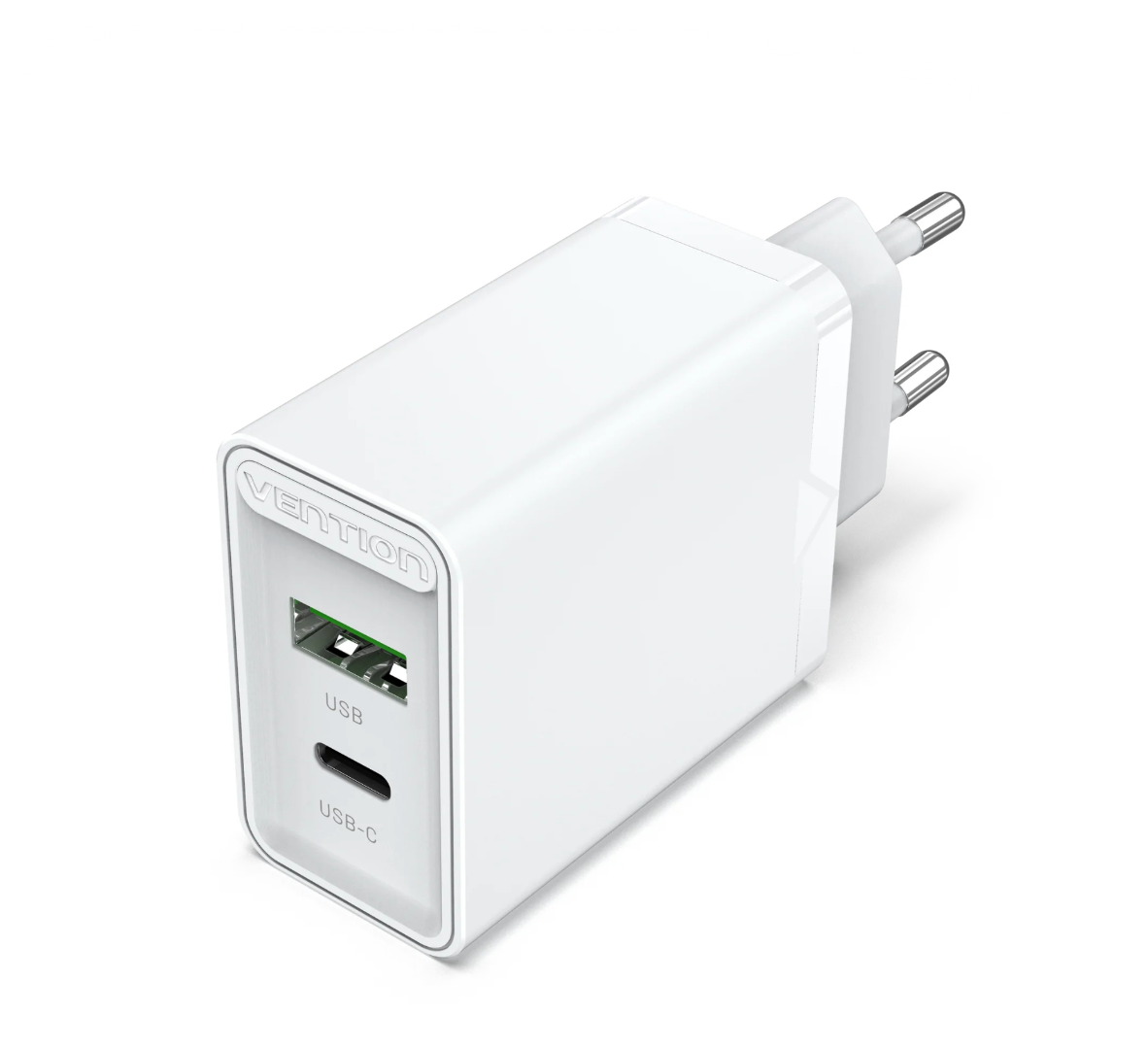 Пристрій зарядний Vention USB Type-C/QC 4,0 18-20 W White (FBBW0-EU)