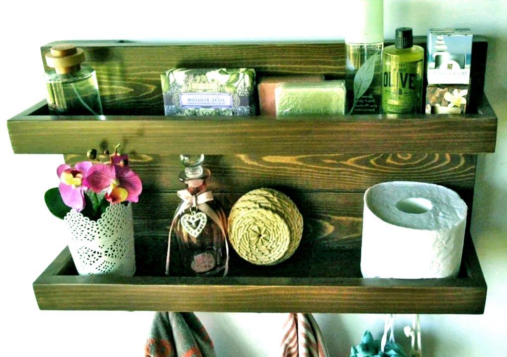 Полка для ванной из дерева Висмар Мускат (ВНП/009607) Полка для ванной из дерева Висмар Мускат (ВНП/009607)