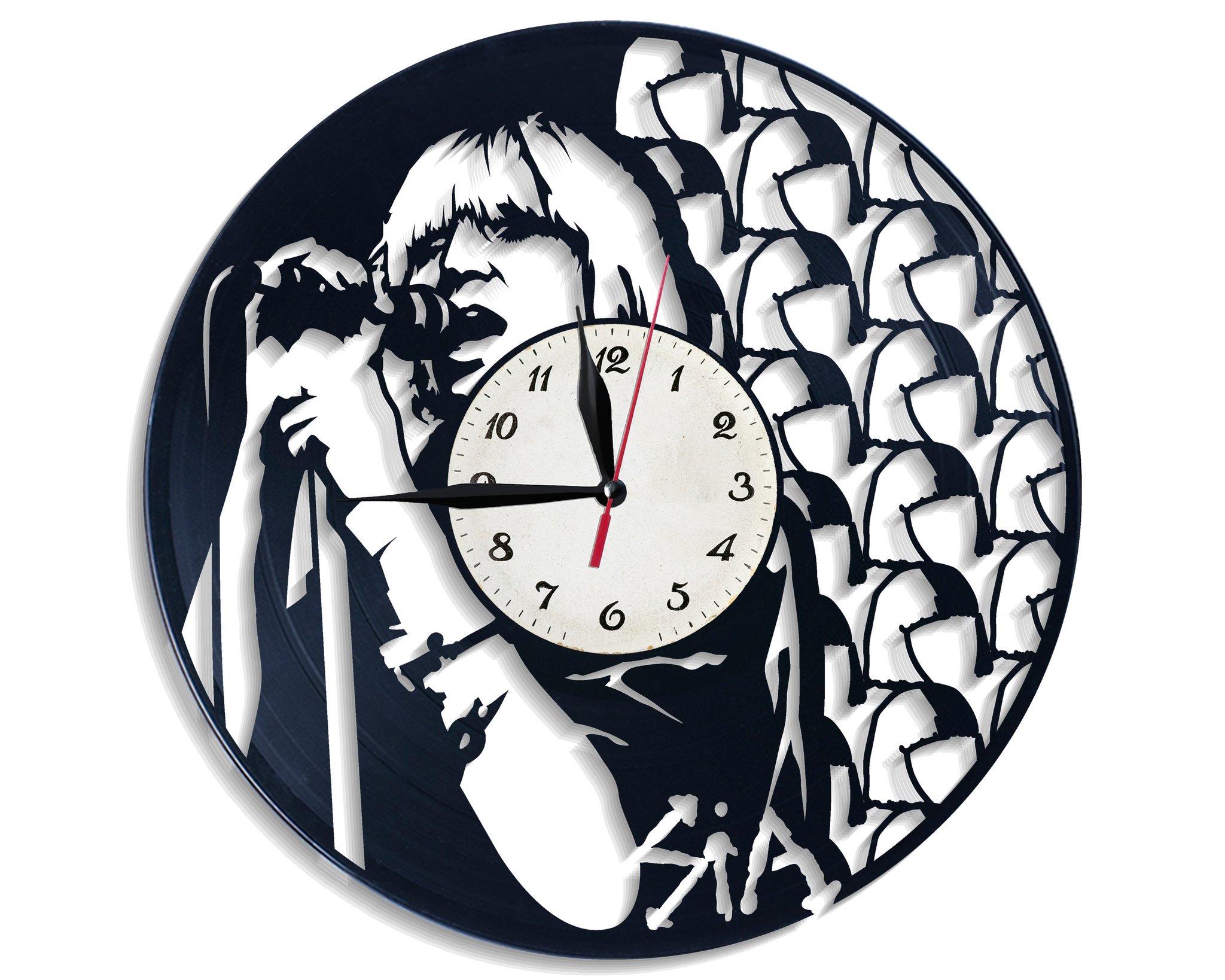 Часы настенные Певица SIA 2828 из виниловой пластинки