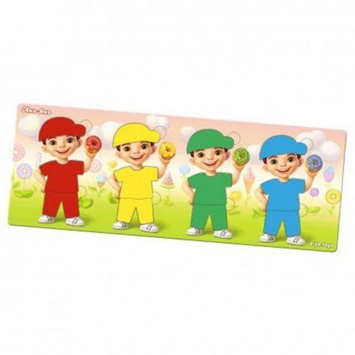 Пазл-сортер Хлопчики з пончиками (7318)