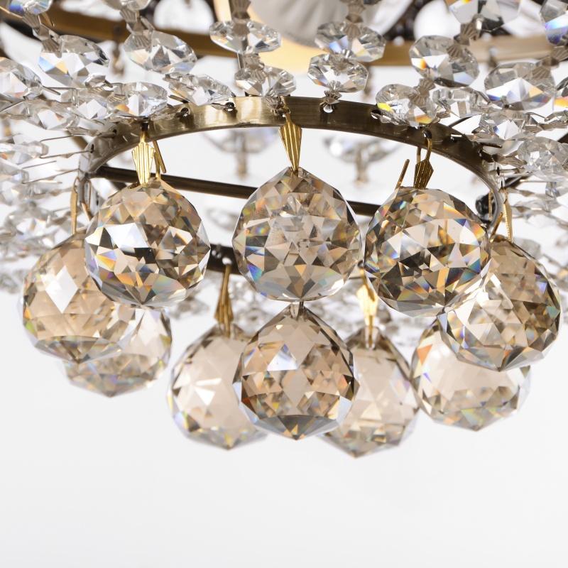 Люстра потолочная торт хрустальная Brille BCL-375C/5 E14 - фото 3 Люстра потолочная торт хрустальная Brille BCL-375C/5 E14 - фото 3