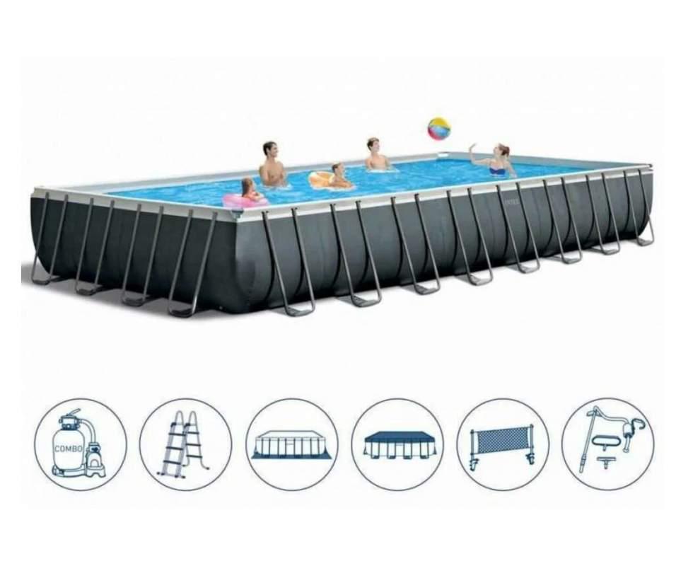 Басейни Intex 26378 Ultra Frame Pool 975x488x132 см (22470) - фото 2