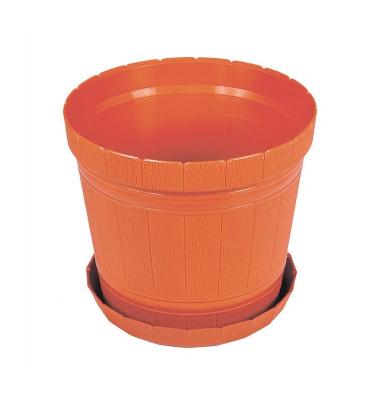 Горщик квітковий Господар Діжечка D 16 см Brown (92-8036)