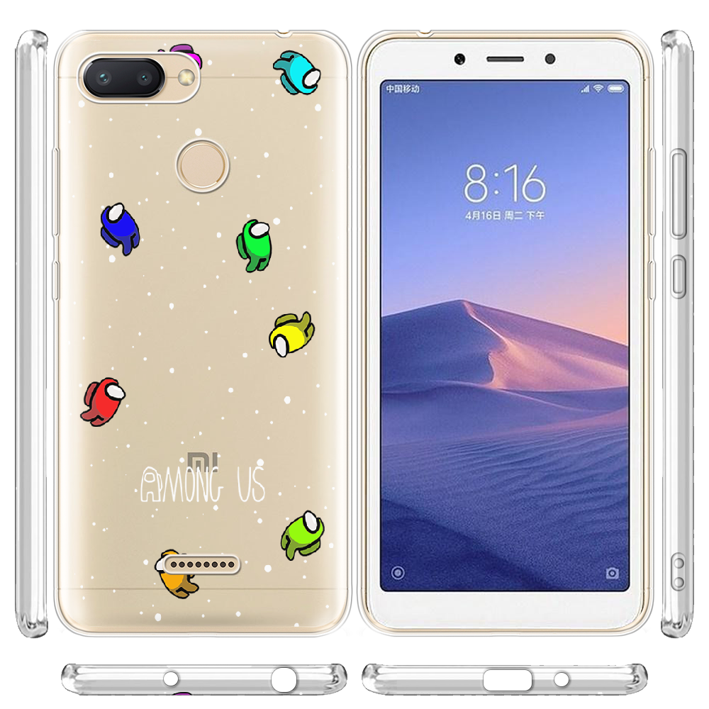 Чохол BoxFace Xiaomi Redmi 6 Among Us Invisible Прозорий силікон (34858-bk76-34858) - фото 3 Чохол BoxFace Xiaomi Redmi 6 Among Us Invisible Прозорий силікон (34858-bk76-34858) - фото 3