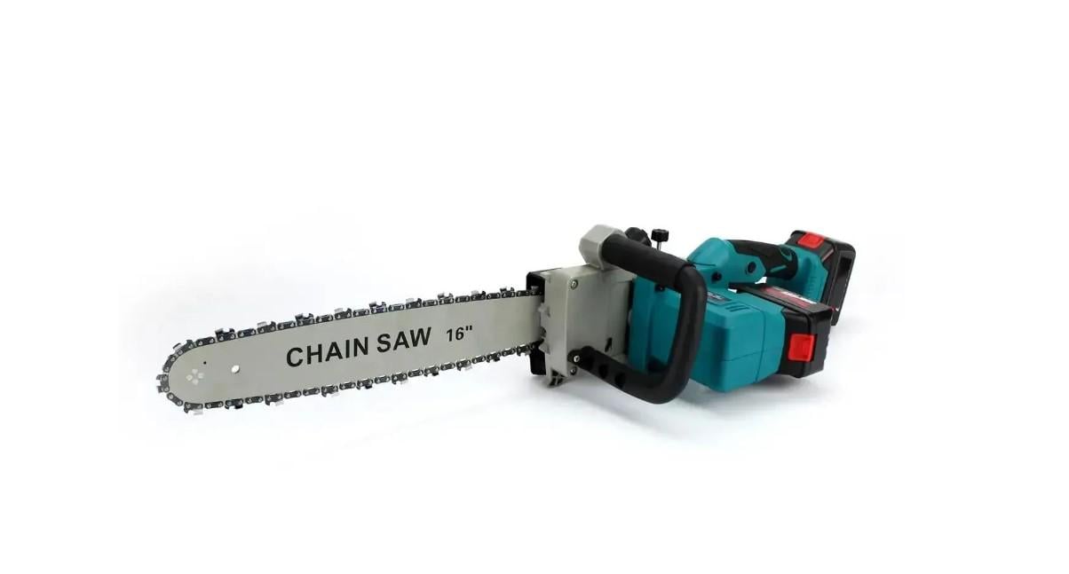 Пилка цепная бесщеточная Electric Saw с двумя аккумуляторами 42V/4Ah (DUC355+)