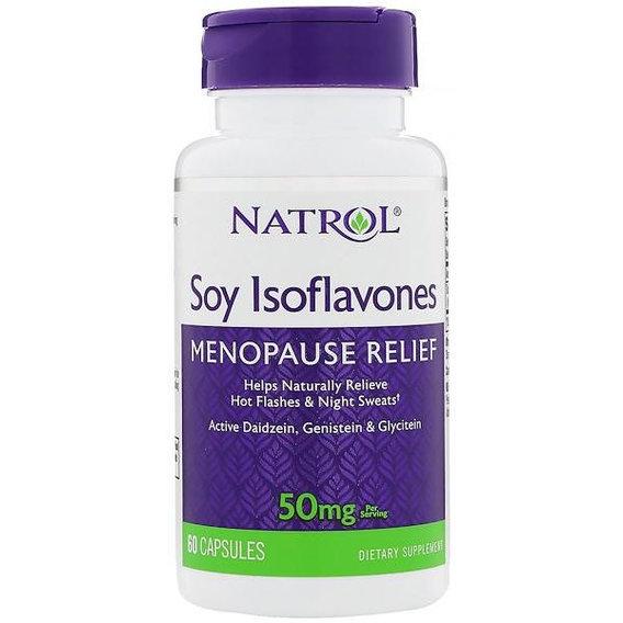 Соєвий екстракт Natrol Soy Isoflavones 50 мг 60 Caps