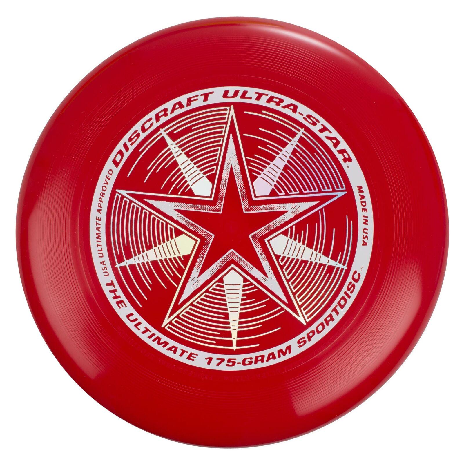 Фризбі Ultimate Discraft Ultra-Star Bright Red