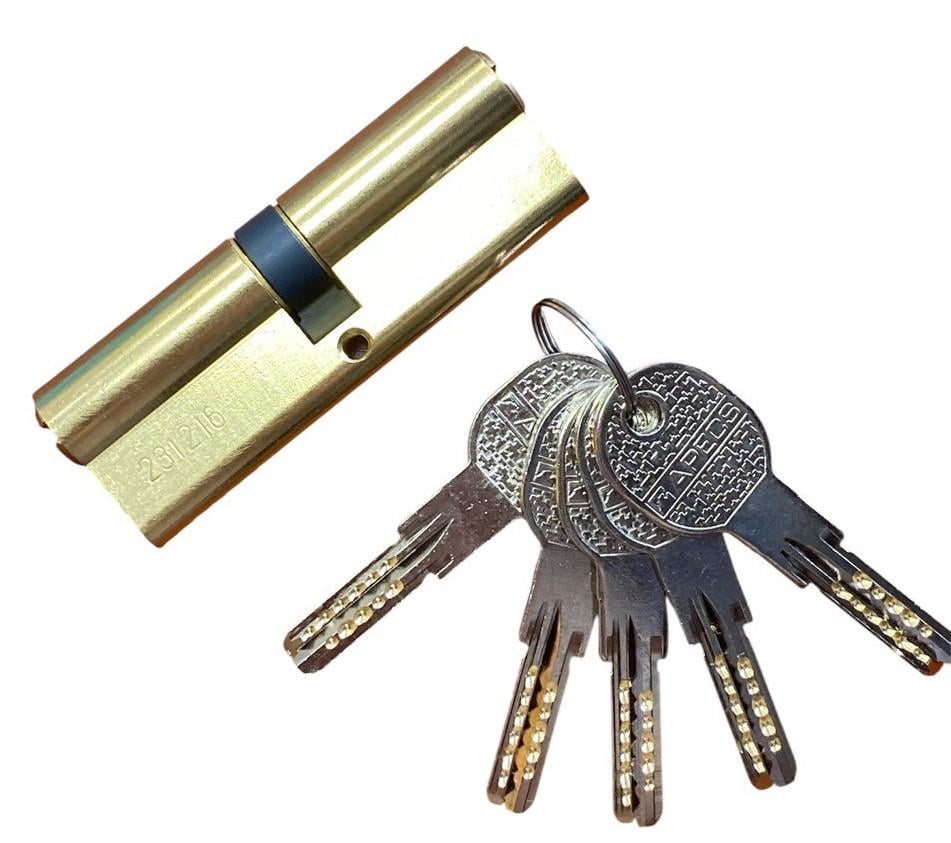 Цилиндр для замков Apecs Premier QM 90 45х45 мм G (5393)