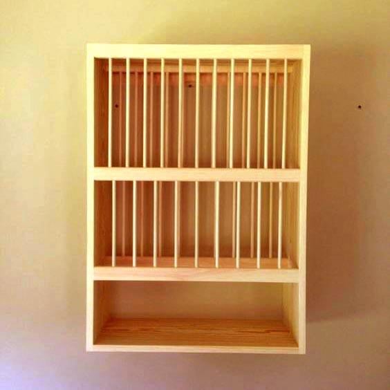 Полка для тарелок и блюд Аплик Ваниль (СШП-003802)