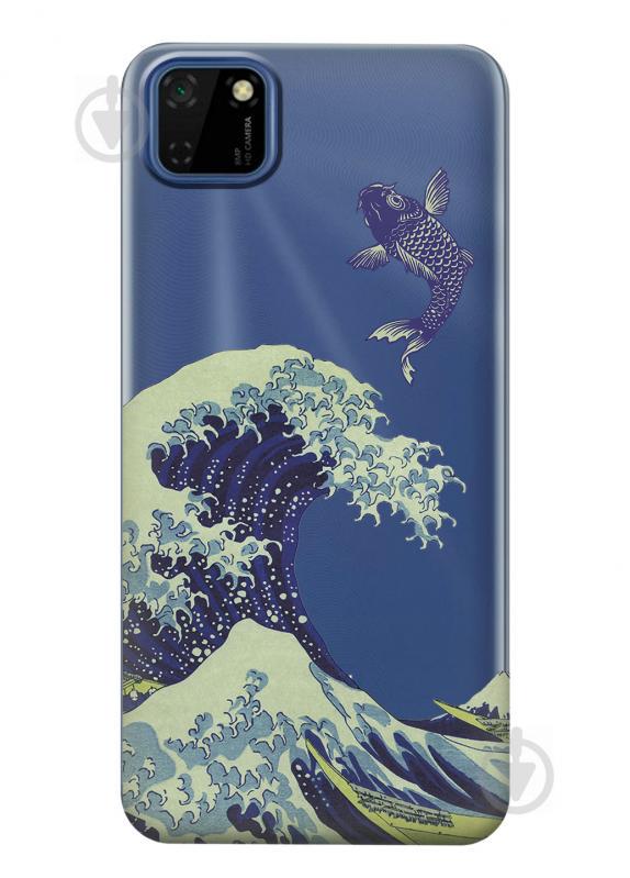 Прозрачный силиконовый чехол iSwag для Huawei Y5p с рисунком - Большая волна в Канагаве (KS2450) Прозрачный силиконовый чехол iSwag для Huawei Y5p с рисунком - Большая волна в Канагаве (KS2450)