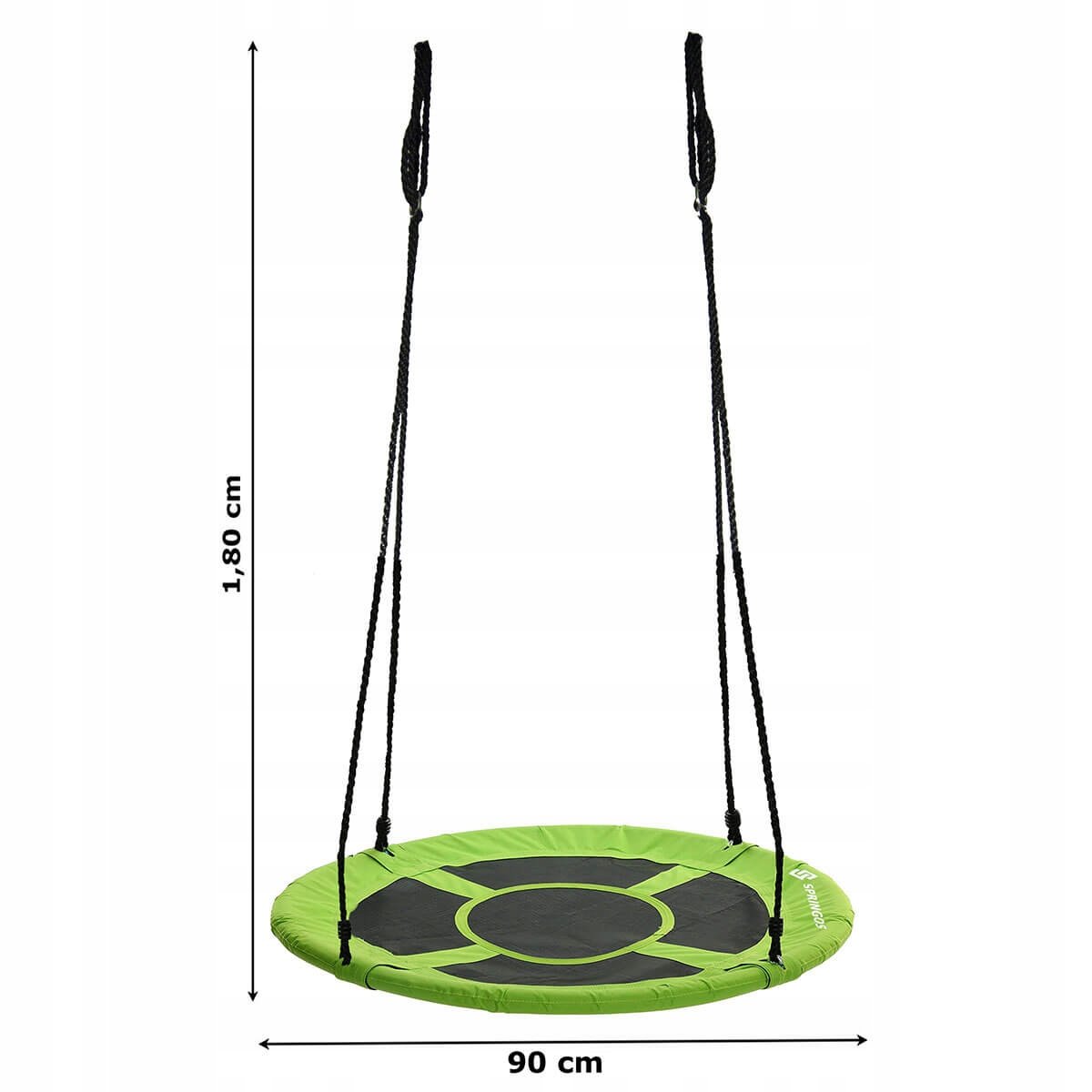 Качели-гнездо круглые Springos 90 см (NS003) - фото 5