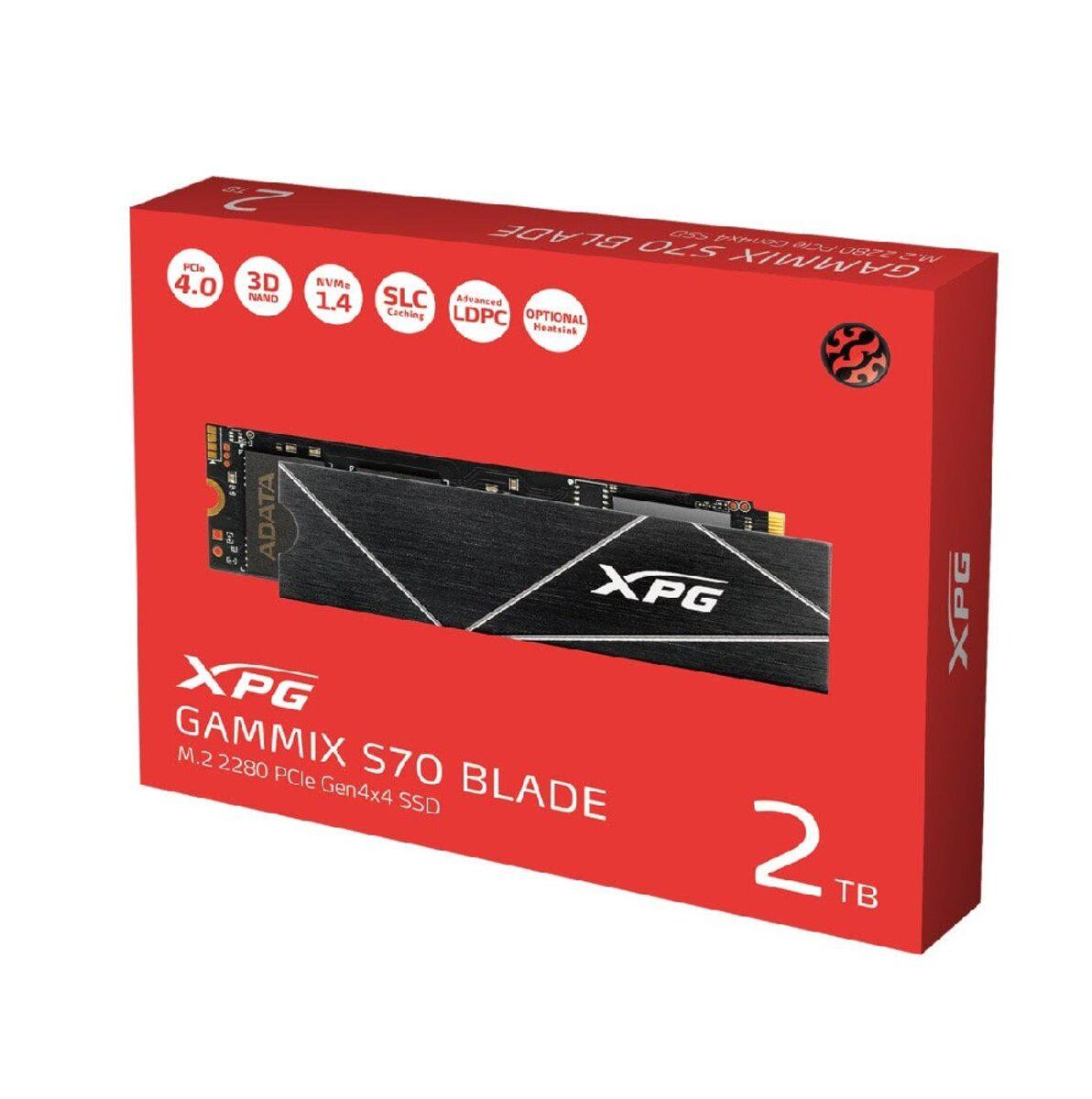 SSD-диск ADATA GAMMIX S70 BLADE 2 Тб (25441717) - фото 5