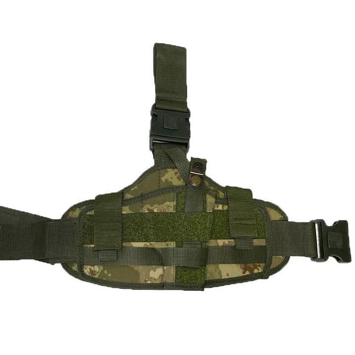 Кобура на ногу для пистолета для военных и армии ВСУ Хаки - фото 2 Кобура на ногу для пистолета для военных и армии ВСУ Хаки - фото 2