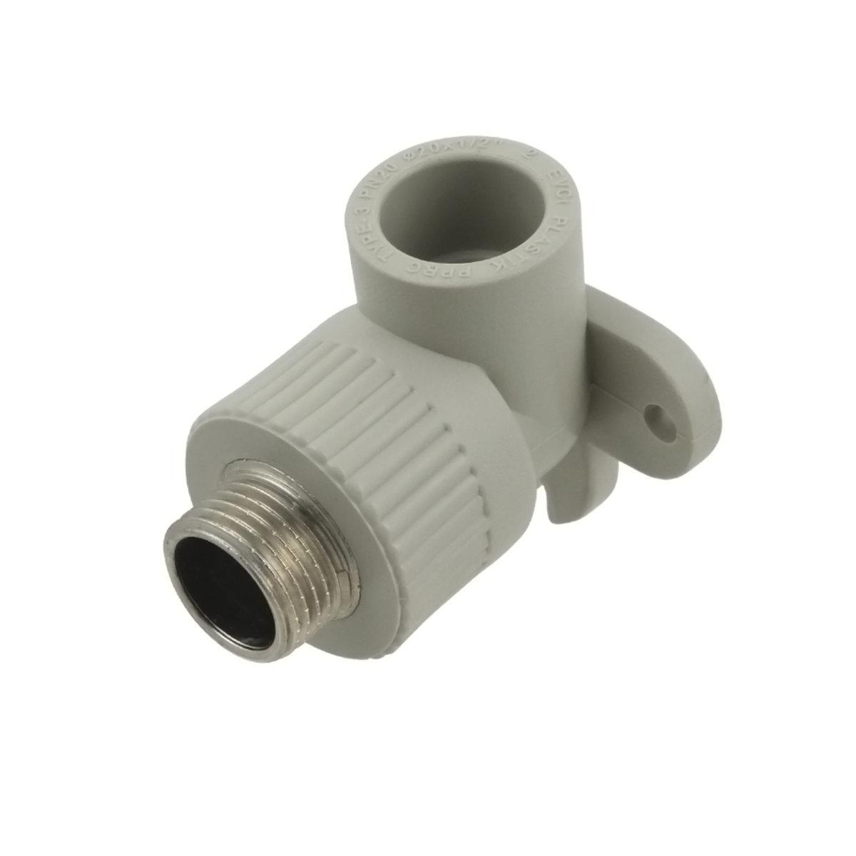 Колено настенное PPR Эко 20х1/2