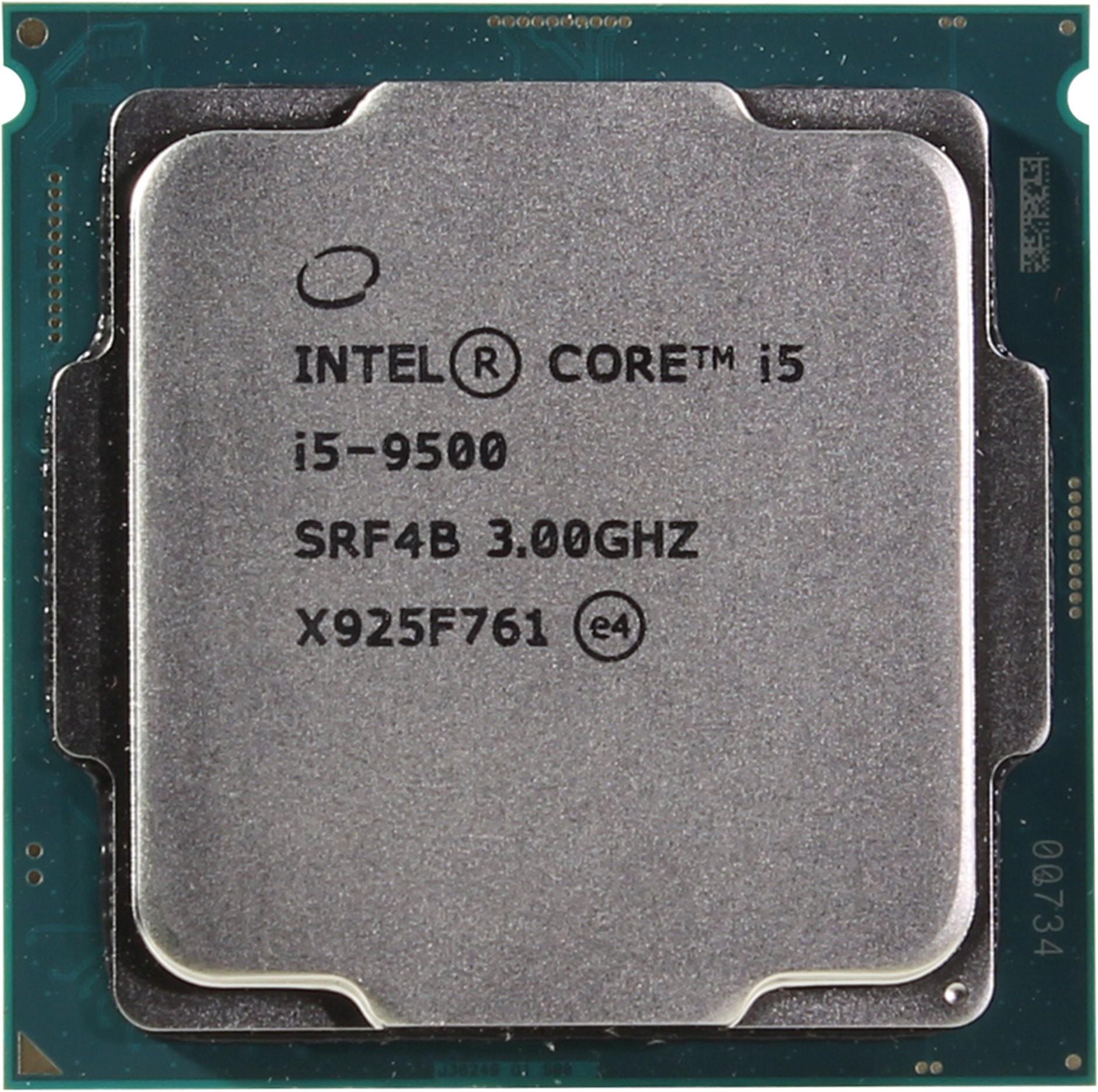 Процессор Intel Core i5 9500 CM8068403362610 s1151 v2 6T 4,4 ГГц