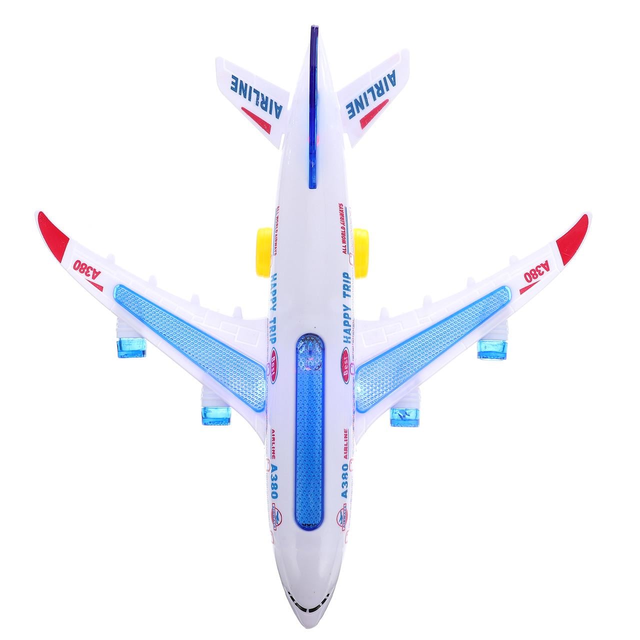 Игрушка Самолет А380 музыкальный со светом