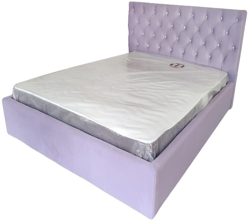 Кровать двуспальная BNB Arizona Comfort Simple с подъемным механизмом и нишей для белья 140х190 см Светло-розовый (bnb_190_0143)