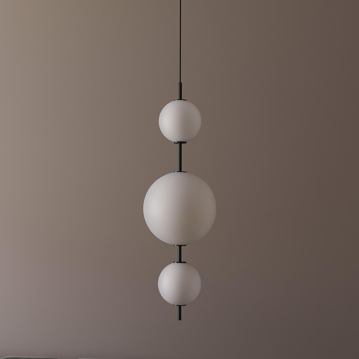 Светильник подвесной Mj-Light Chyro 3000K Bk (10025)