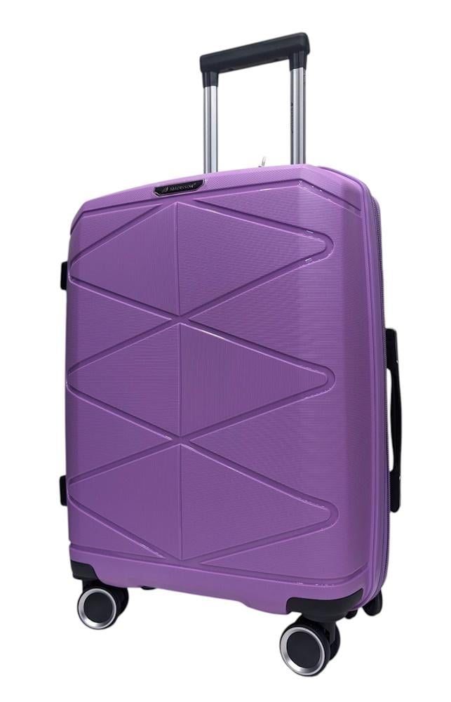 Валіза мала під ручну поклажу Madisson Snowball 51304 поліпропілен S Бузковий - фото 1