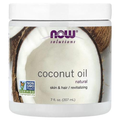 Кокосовое масло NOW Coconut Oil Natural 207 мл (NOW-07683)