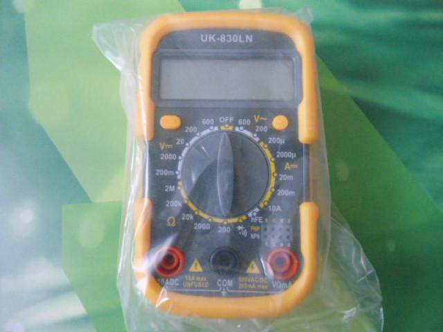 Мультиметр цифровий Digital UT-830LN з щупами і батарейкою Чорний (417158957) - фото 3 Мультиметр цифровий Digital UT-830LN з щупами і батарейкою Чорний (417158957) - фото 3