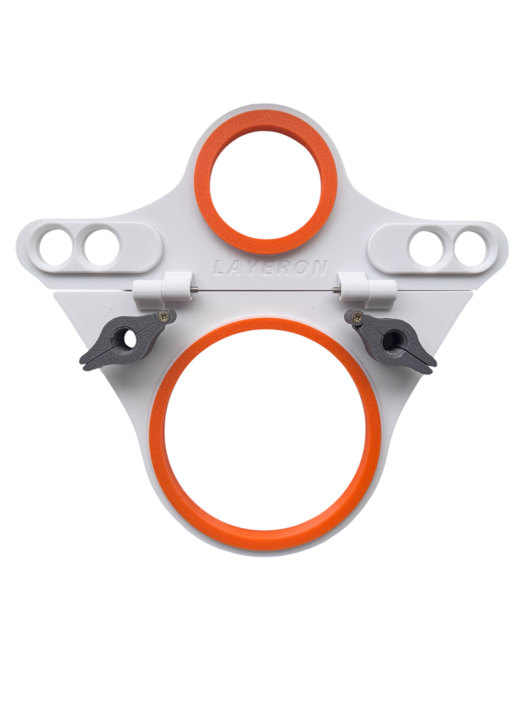 Шаблон для монтажа инсталляции Layeron складной на 2 отверстия с креплением (L0018)