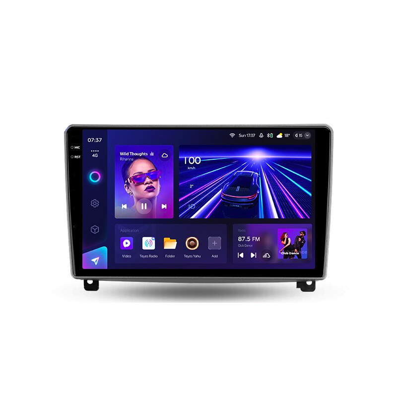 Автомагнитола штатная Teyes для Peugeot 407 2004-2011 Android СС3 2K 6/128G 360° вариант F1 Автомагнитола штатная Teyes для Peugeot 407 2004-2011 Android СС3 2K 6/128G 360° вариант F1