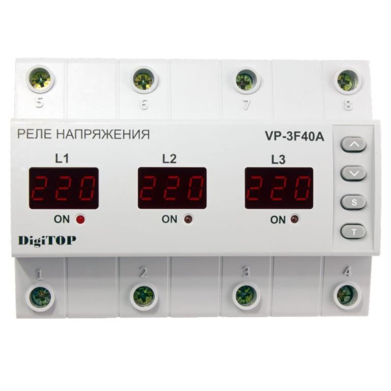 Реле напруги VP-3F40A DigiTop