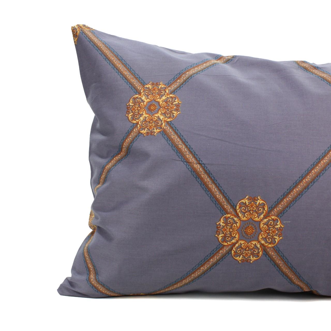 Комплект постельного белья Еней-плюс С0192 евро Серый/Черный - фото 5 Комплект постельного белья Еней-плюс С0192 евро Серый/Черный - фото 5