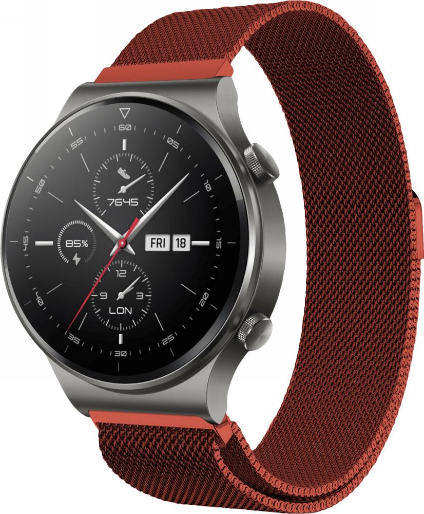 Ремешок Миланская Петля Milano для Huawei Watch GT 2 Pro Red (23318)