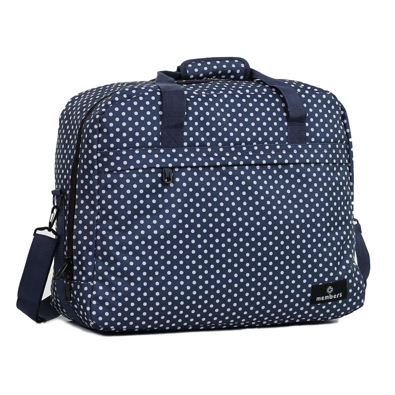 Сумка дорожня Members Essential On-Board Travel Bag 40 Navy Polka