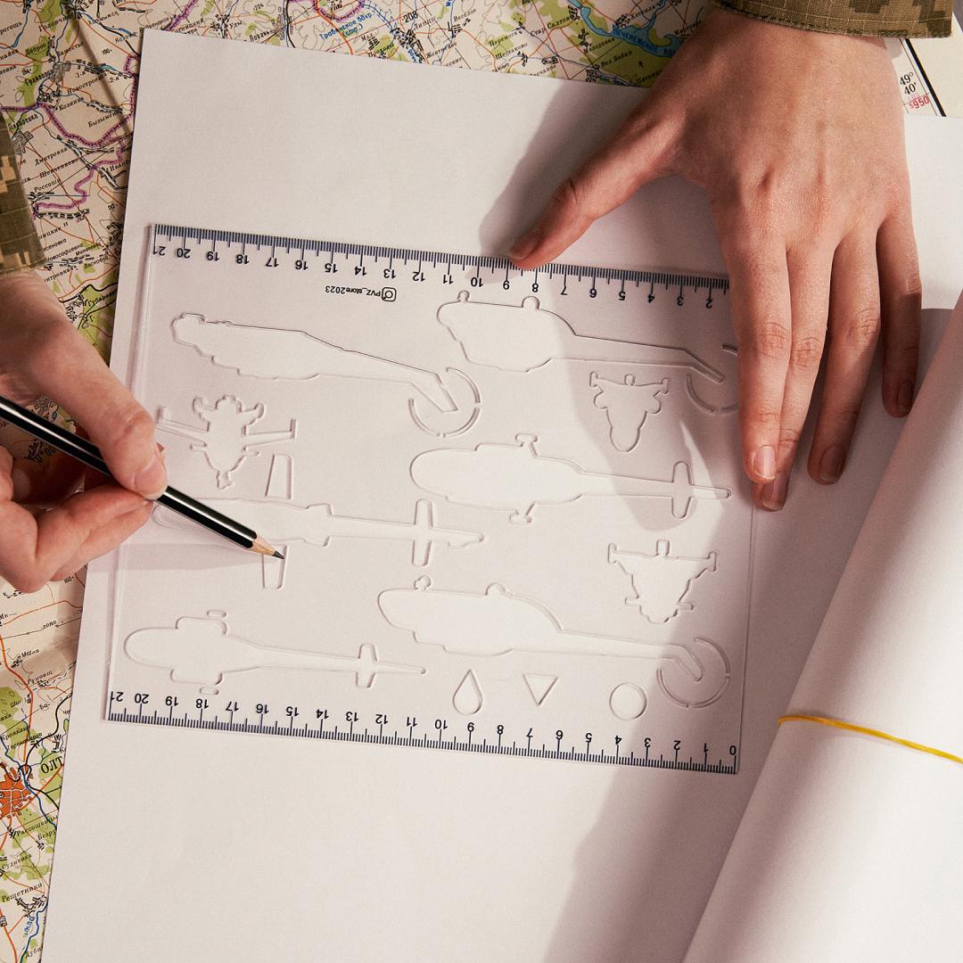 Трафарет вертольотів серії МІ квадратний (AV1-8CL) - фото 5 Трафарет вертольотів серії МІ квадратний (AV1-8CL) - фото 5