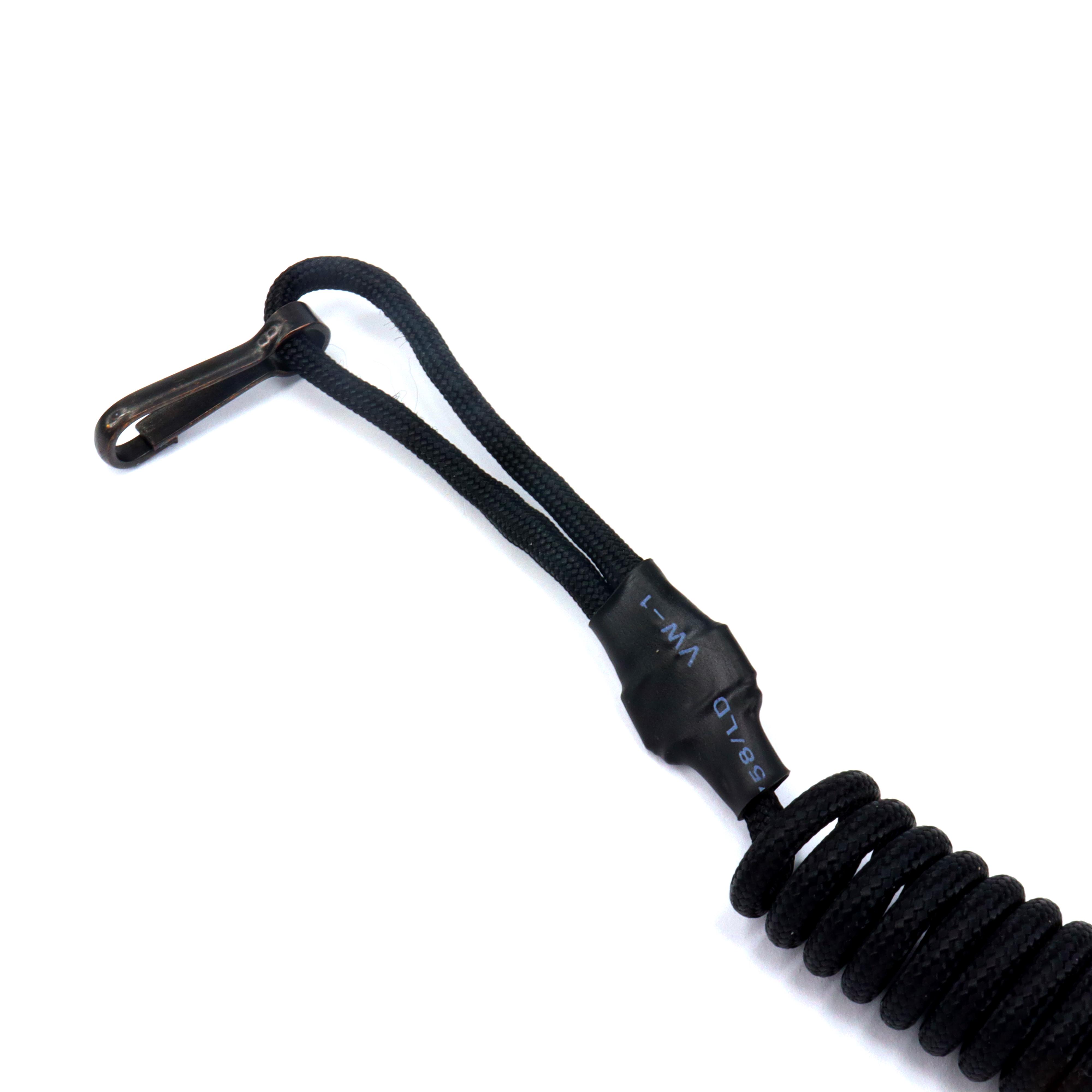 Страховочный тренчик с карабином и креплением на пояс Черный (031211) - фото 4 Страховочный тренчик с карабином и креплением на пояс Черный (031211) - фото 4