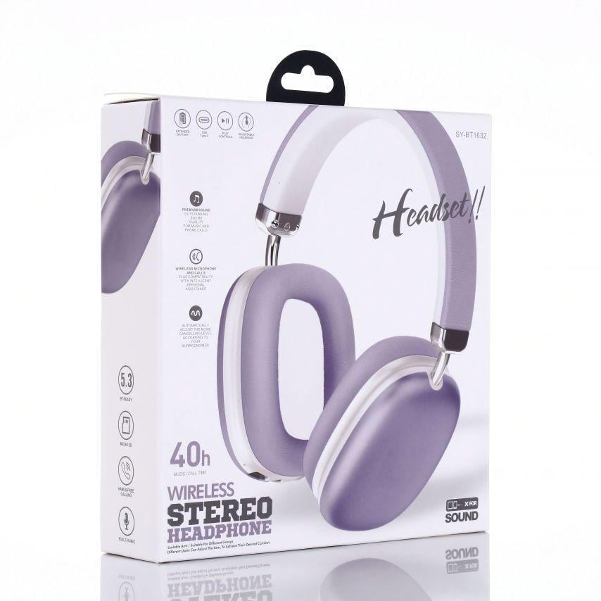 Наушники Bluetooth Violet (SY-BT1632) - фото 3