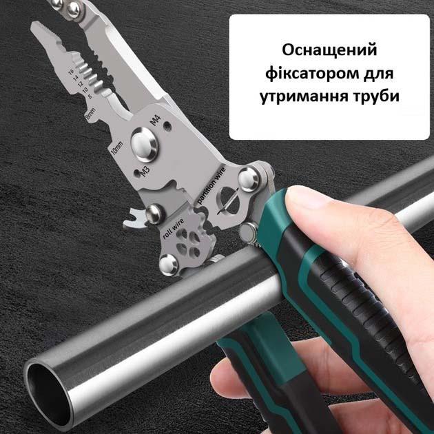 Клещи для зачистки кабелей снятие изоляции 16в1 (id_117350) - фото 9 Клещи для зачистки кабелей снятие изоляции 16в1 (id_117350) - фото 9