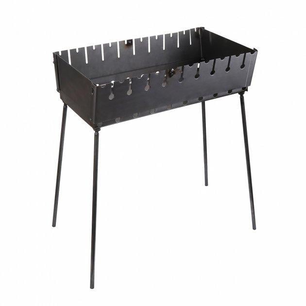 Мангал-чемодан УК-М10 на 10 шампуров 57х27х5 см 55 см (9240000079212) Мангал-чемодан УК-М10 на 10 шампуров 57х27х5 см 55 см (9240000079212)
