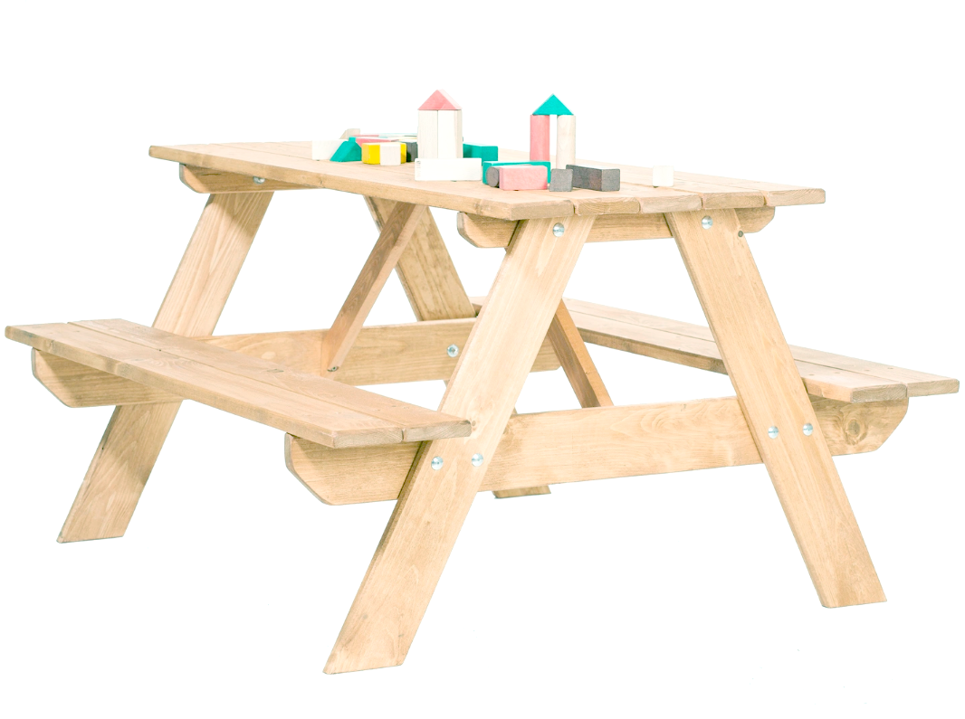 Столик садовий дитячий з дерева Кіфа Бланже (СДД-000701)