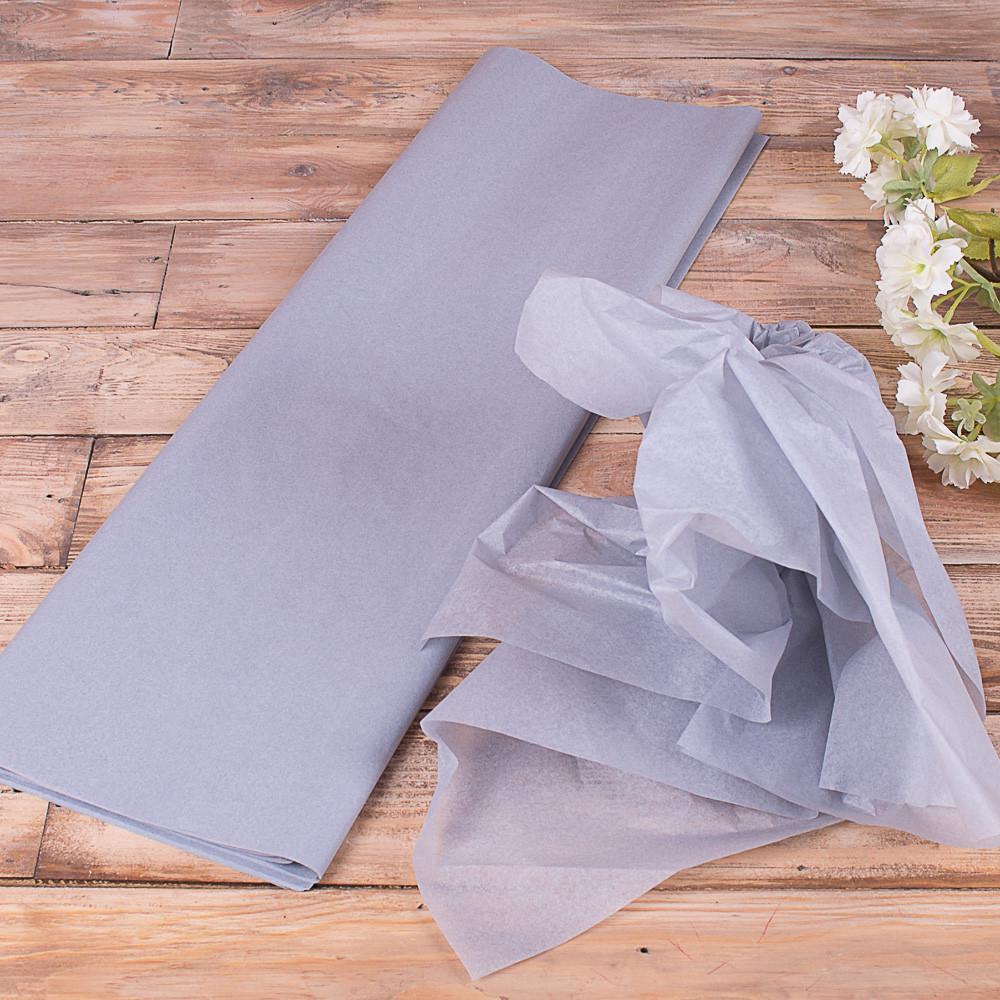 Тишью Испанская премиум 60х70 см Серый (330-12)