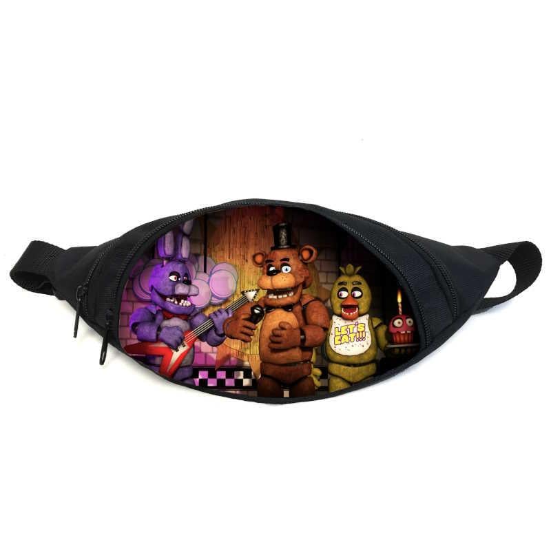 Поясная сумка-бананка Cappuchino toys ФНАФ Аниматроники GB-FNAF 5 ночей с Фредди 07 Черный (2033177468)