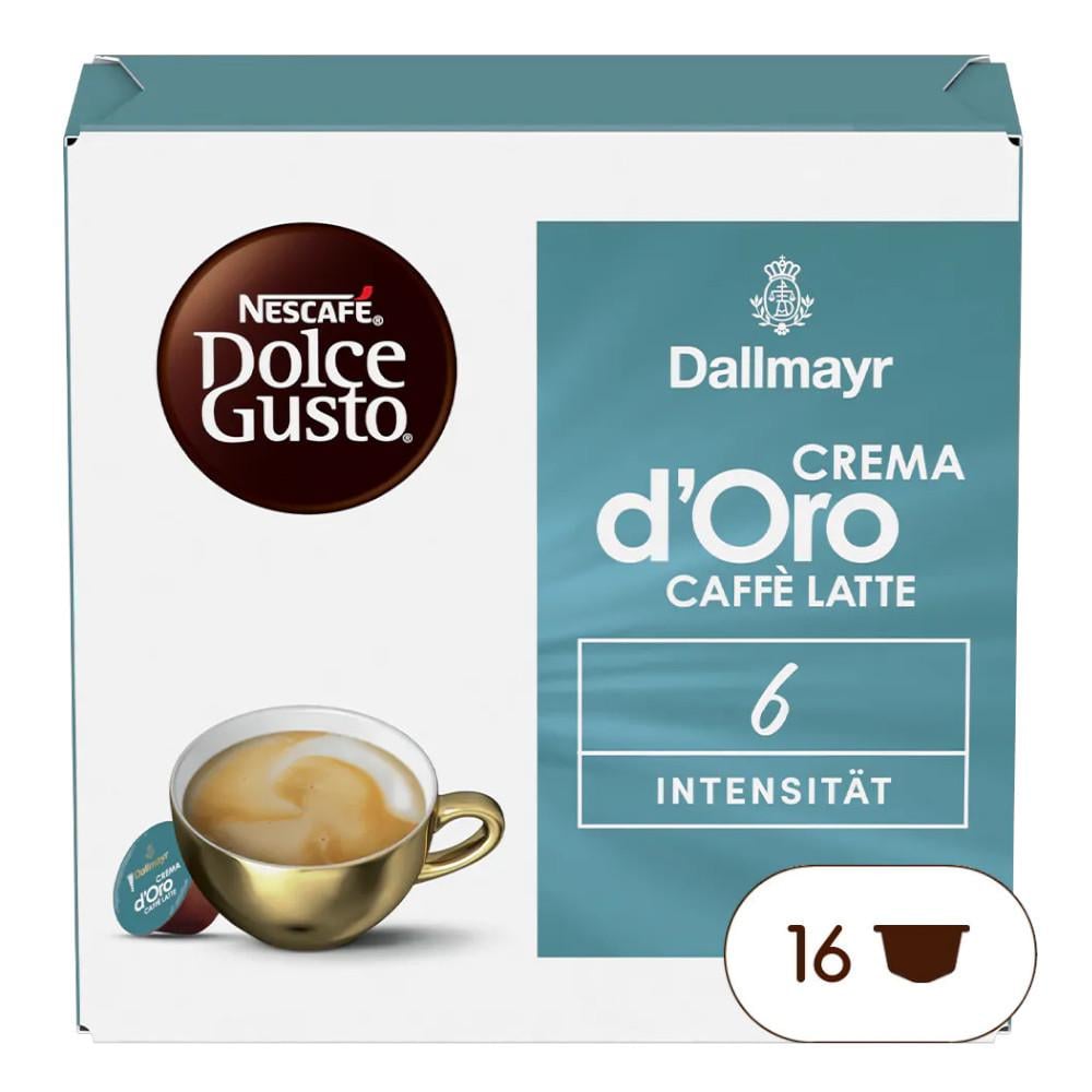 Кофе в капсулах Dallmayr Nescafe Dolce Gusto Crema d´Oro Caffè Latte 16 шт.