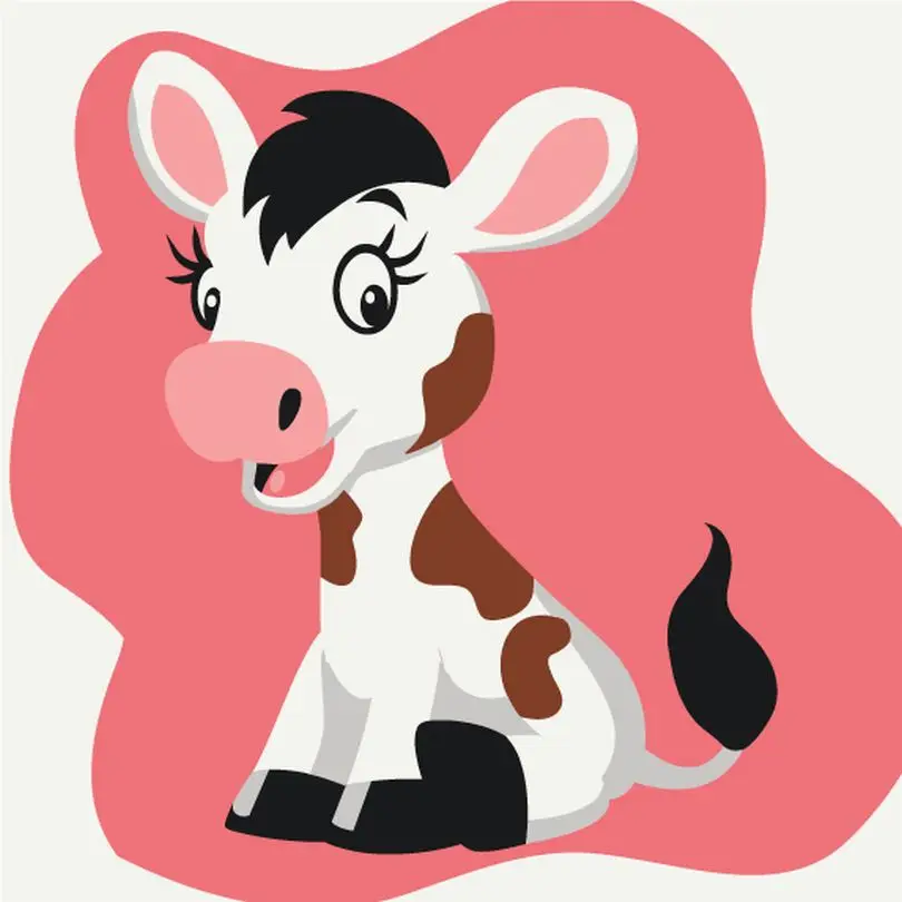 Роспись на холсте Brushme Бабушкина коровка 20x20 см (MBS039)